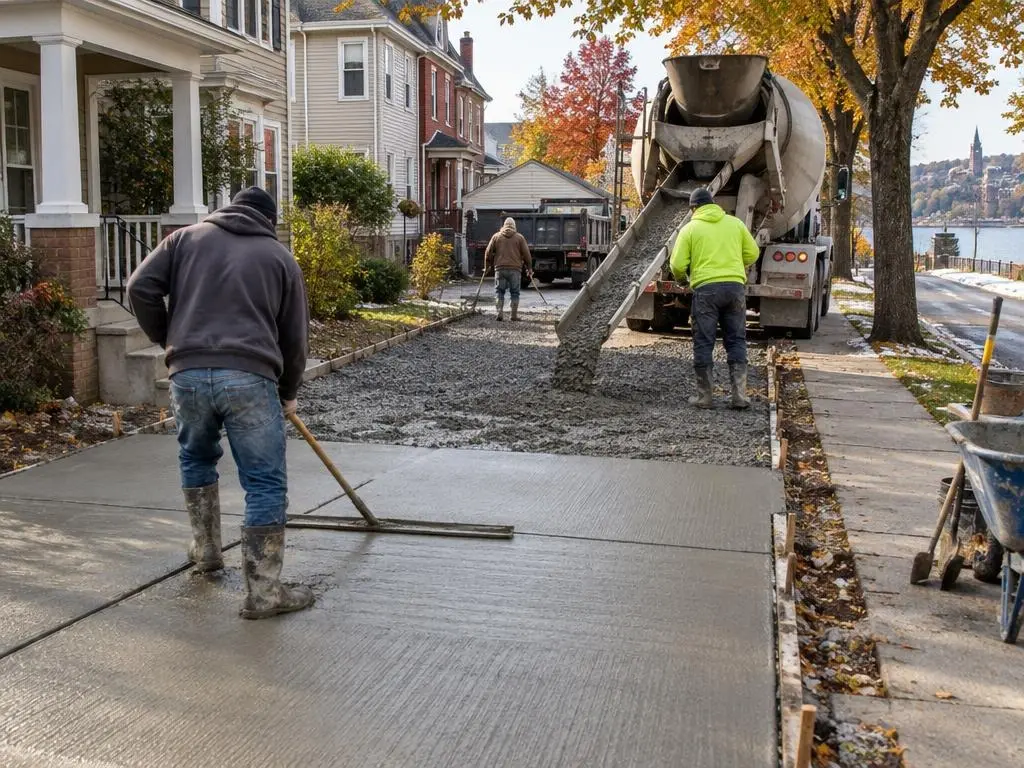 Concrete Driveways in Schenectady, NY